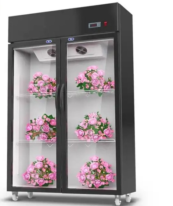 Flower display refrigerator cabinet