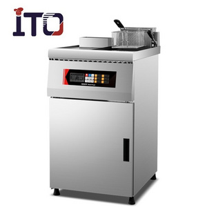 Commercial Kitchen Equipment Thermostat Deep Broasted Chicken Fryer Electric Fryer Machine