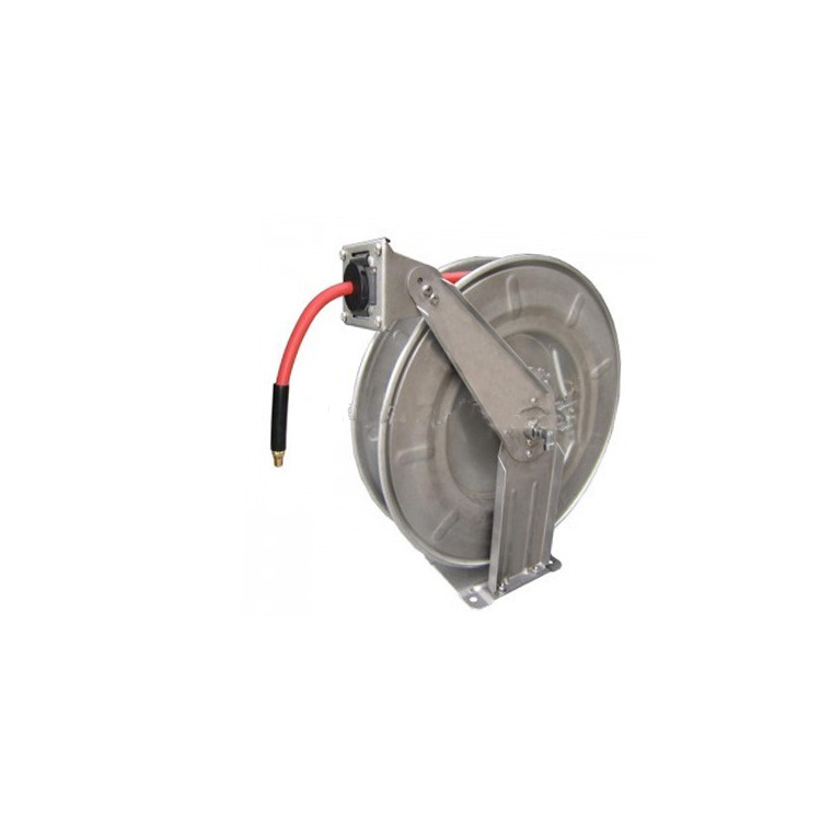 Adjustable anti-wear and anti-corrosion stainless steel Hose reel