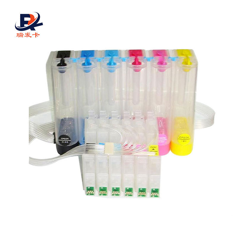 6 Colors CISS without Ink Cartridge for Inkjet Printer