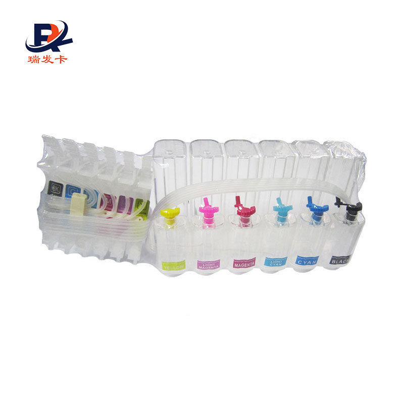 6 Colors CISS without Ink Cartridge for Inkjet Printer