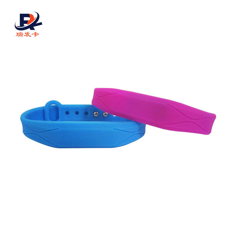 Waterproof fashion cool RFID Silicone wristband Bracelet 125KHz/13.56MHz/915MHz LF HF UHF