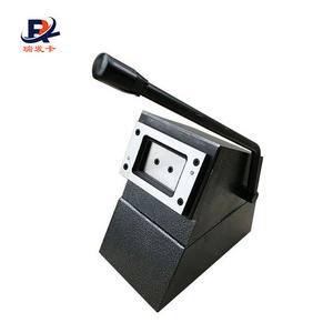 Factory Wholesale Manual CR80 30mil PVC Card Die Cutter / ID Card Cutter / Name Card Cutter