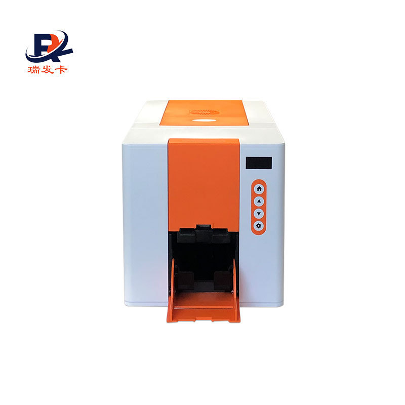 CR80 PVC Card Printer Desktop Double Side Plastic Driving License ID IC Card Printer