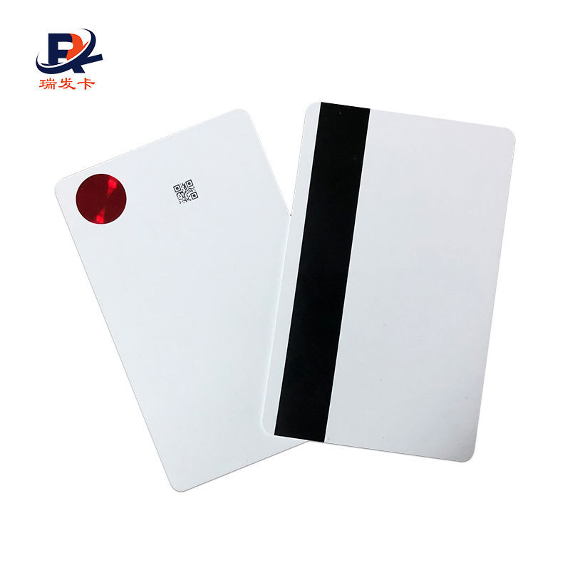 Hot Sell High Quality White Plastic Blank ATM Magnetic Stripe PVC Cards