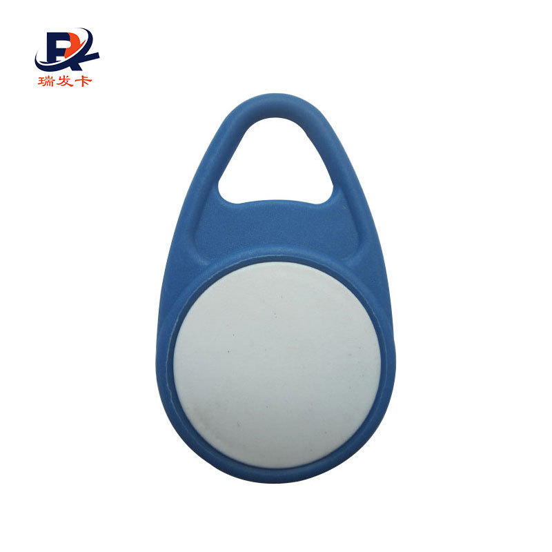 China factory Free Sample ABS Material 125KHZ TK4100 RFID Keychain / Magnetic Key Fob for Hotel Apartment