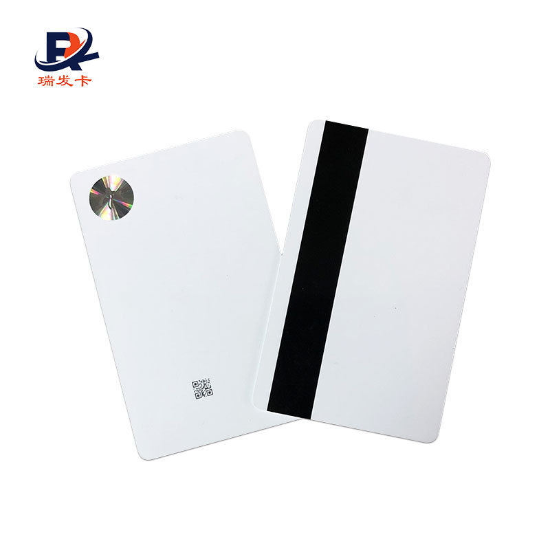 Hot Sell High Quality White Plastic Blank ATM Magnetic Stripe PVC Cards