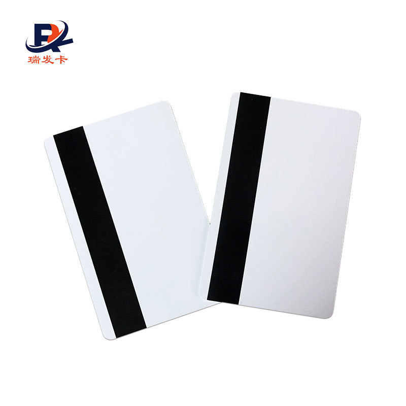 Hot Sell High Quality White Plastic Blank ATM Magnetic Stripe PVC Cards