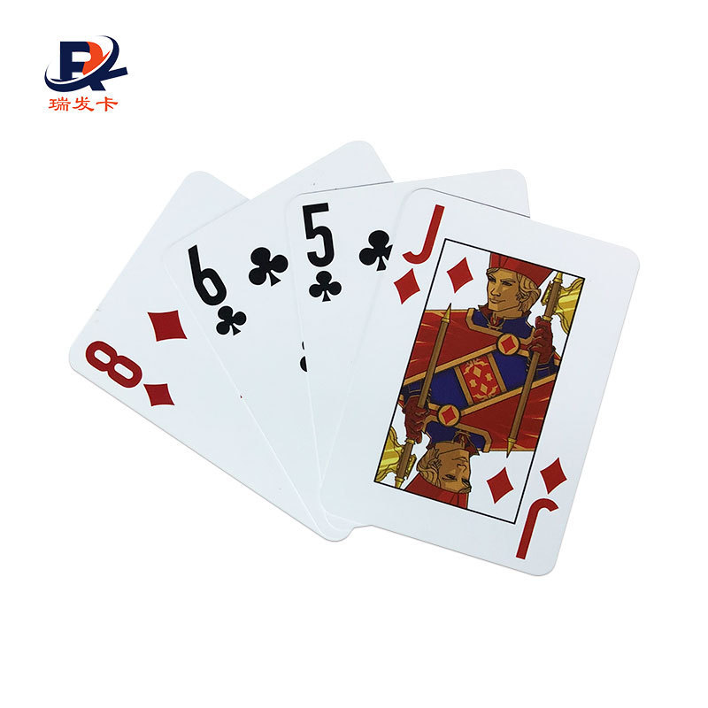 High Quality 88*63*0.36mm  RFID Chip Plastic Poker Playing Card