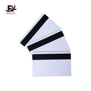 Hot Sell High Quality White Plastic Blank ATM Magnetic Stripe PVC Cards