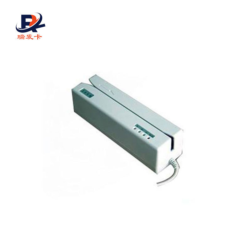 Good quality White HICO& LOCO Magnetic Strip Card Reader and Writer made in China