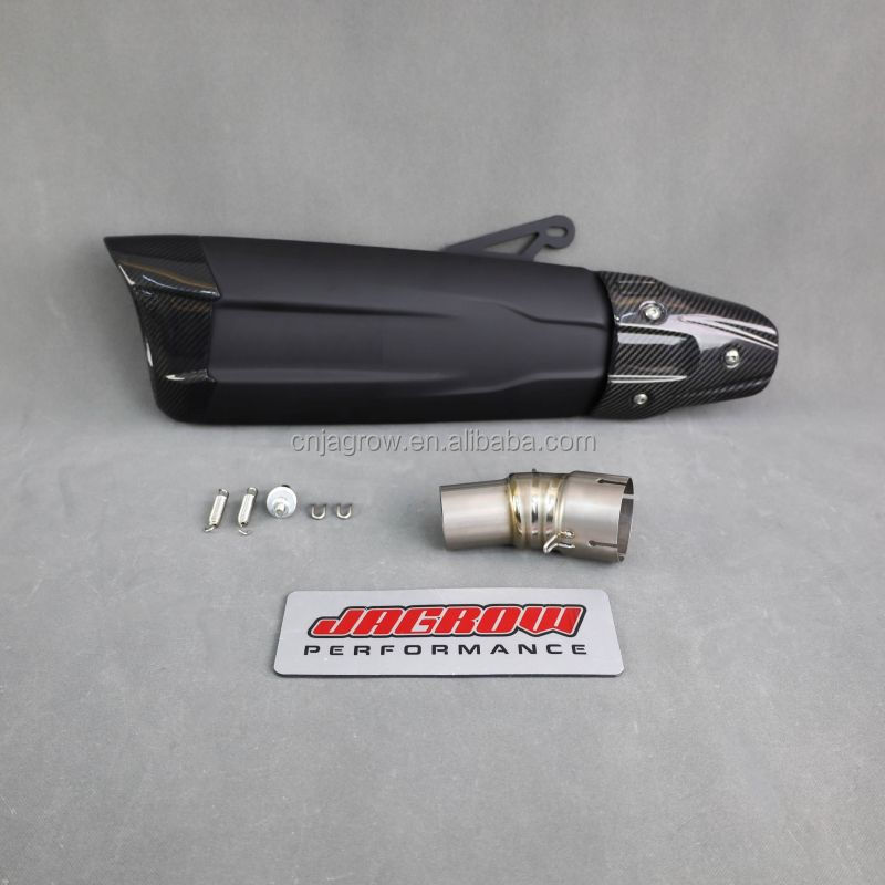 High quality motorcycle carbon fiber exhaust muffler for BMW R1250GS exhaust tail pipe