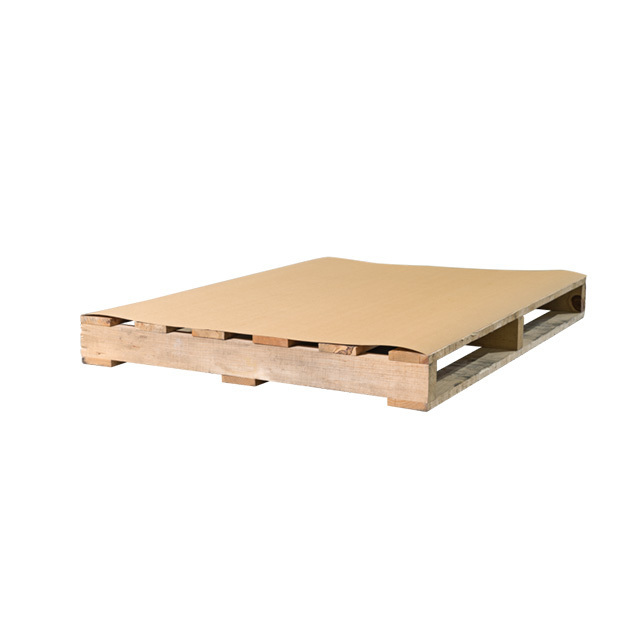 Heavy laminated kraft paperboard thin pallet-sized slipsheets