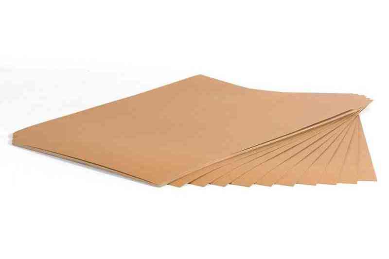 Waterproof Non-slip Pallet Brown Kraft Paper Slip Sheet for Cargo Transportation