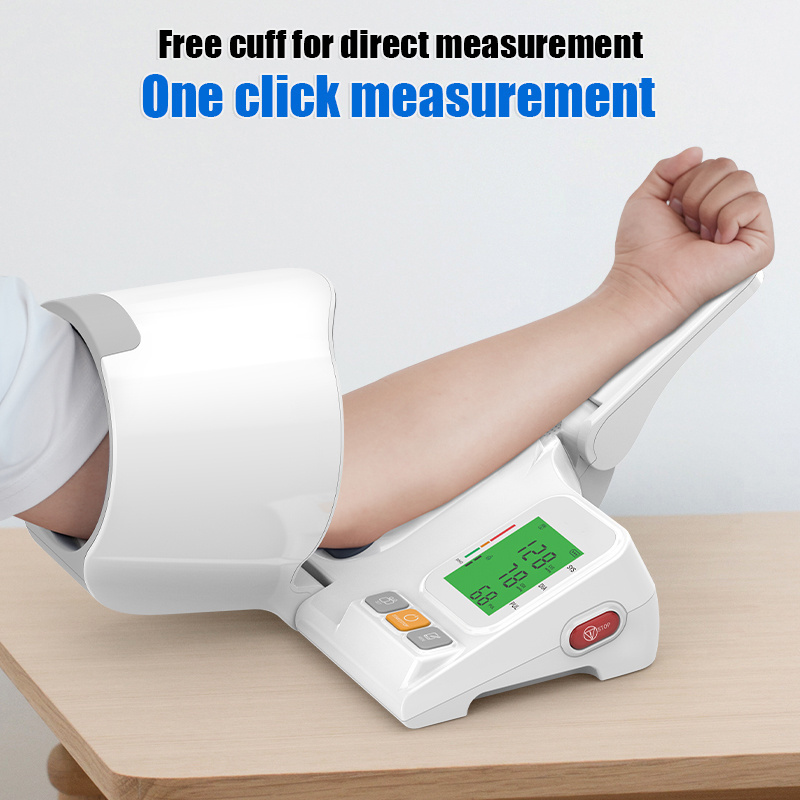 Medical automatic electronic blood pressure monitor tunnel blood pressure monitor Automatic BP bucket desktop monitor