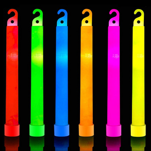 Ultra Bright 6 Inch Glow Sticks - Emergency Bright Glow Sticks Camping, Hiking Glow Stick Lights - Parties and Kids Activities