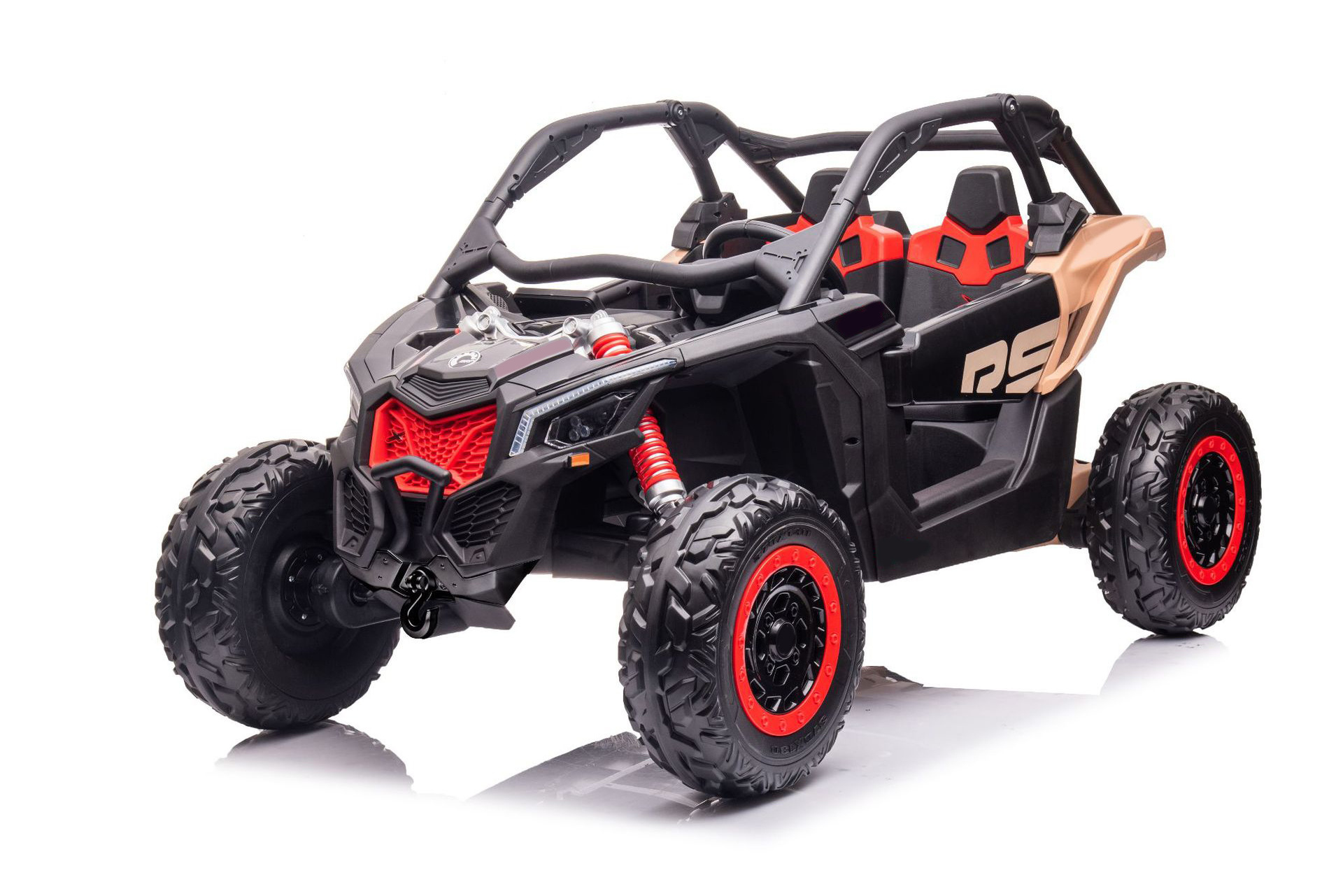 2023 China factory wholesale remote control kids 12v 24v 2 seater off road electric car vehicle for children