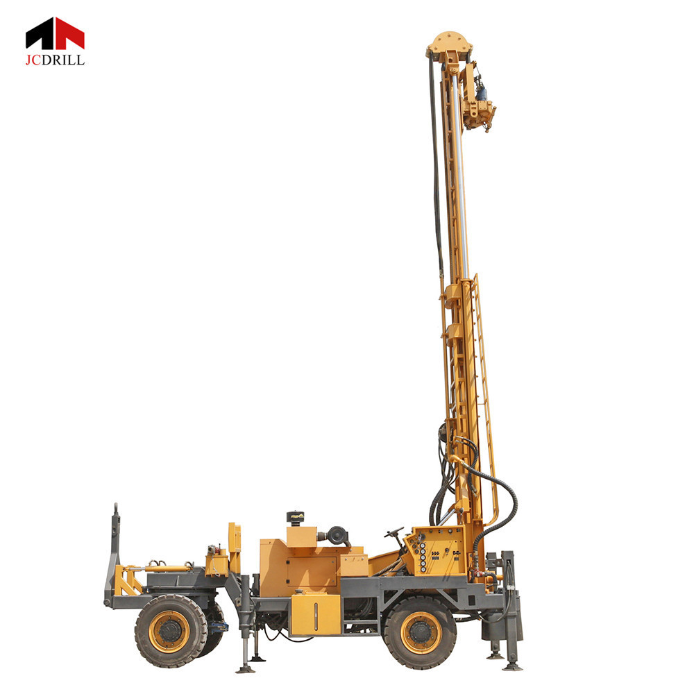 wholesale portable Air DTH  full hydraulic rotary borehole water well drilling machine rig