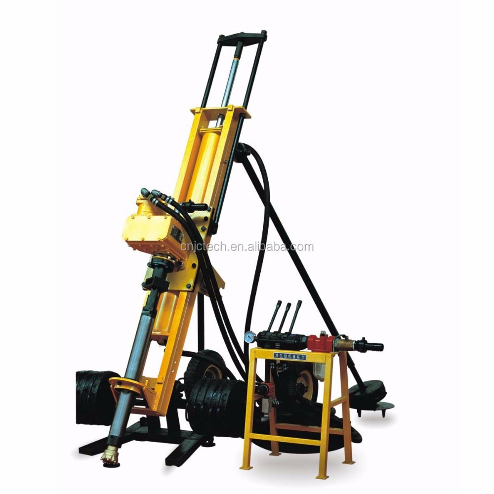 Mini 20m man portable pneumatic DTH rock drilling rigs for sale