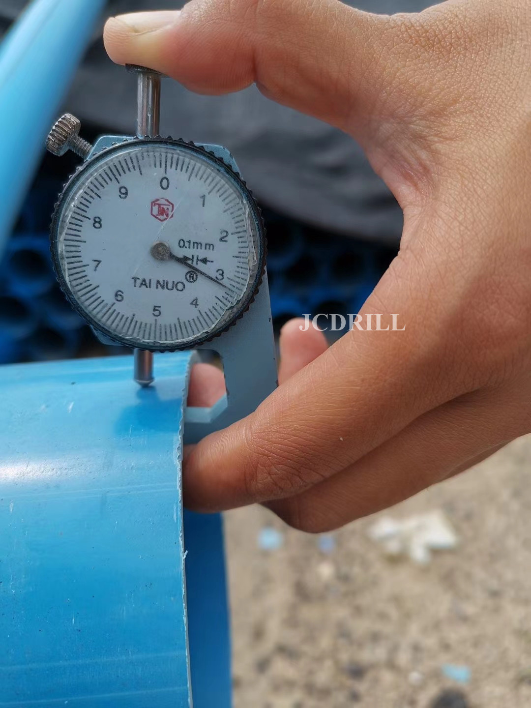 Water well drilling PVC Pipe casing and borehole pvc casing tube screen for well drilling with thread connection