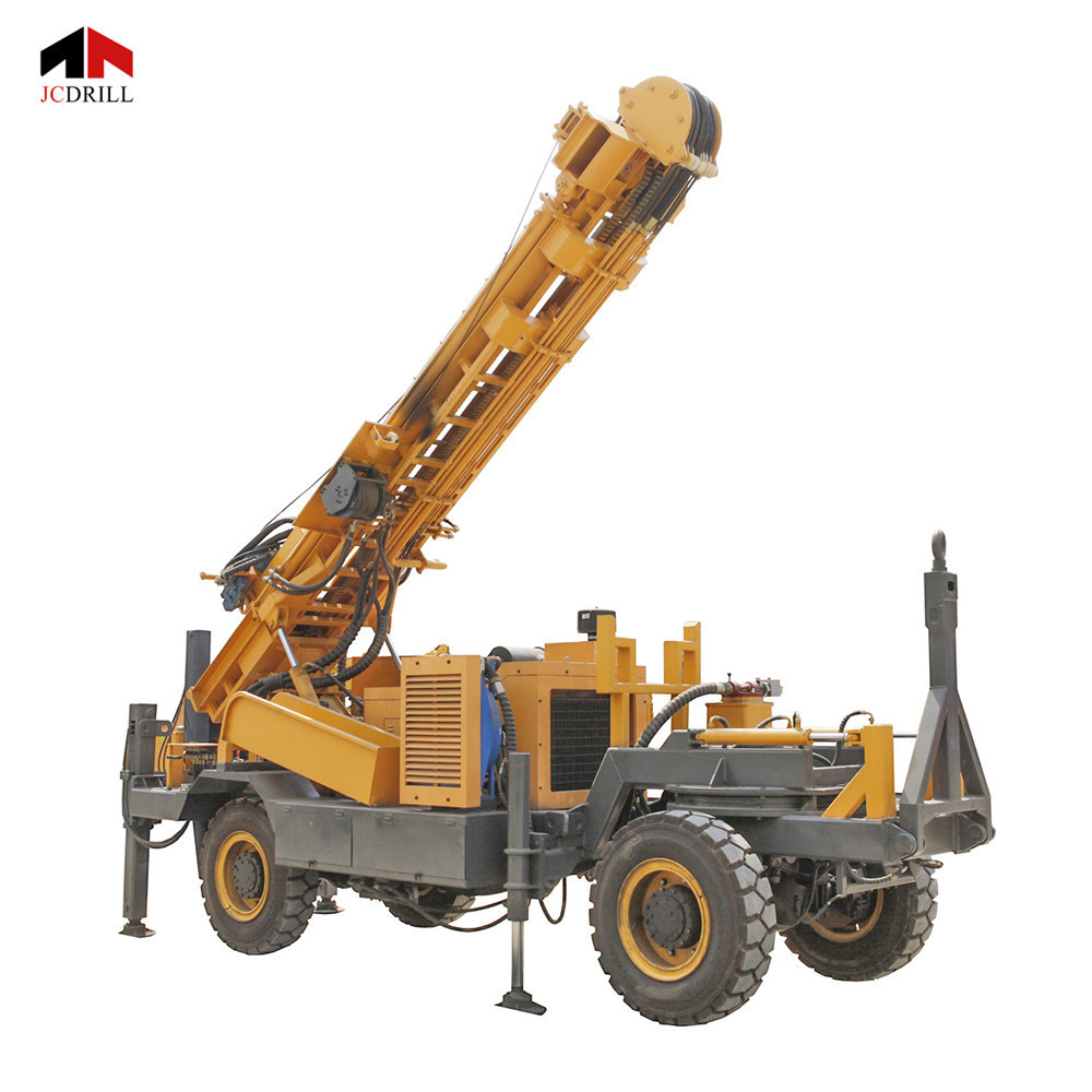 wholesale portable Air DTH  full hydraulic rotary borehole water well drilling machine rig