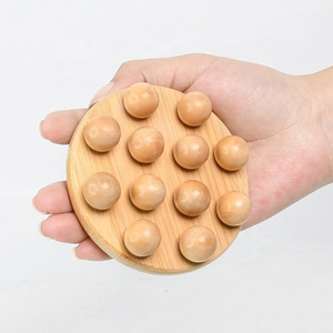 Wood Therapy Mushroom Massage Tools, Wooden Mushroom Massager, Anti Cellulite Lymphatic Drainage Therapy Massage ball Tools