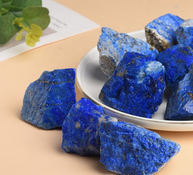 Natural Rough Afghanistan Lapis lazuli Crystal Raw Gemstone Mineral Stone at affordable prices blue jade rough stone