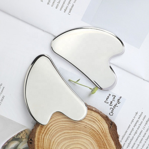 Stainless Steel Gua Sha Scraping Massage Tool, Gua sha Facial Tool, Guasha Tool for Face Body Massage SPA Acupuncture Therapy