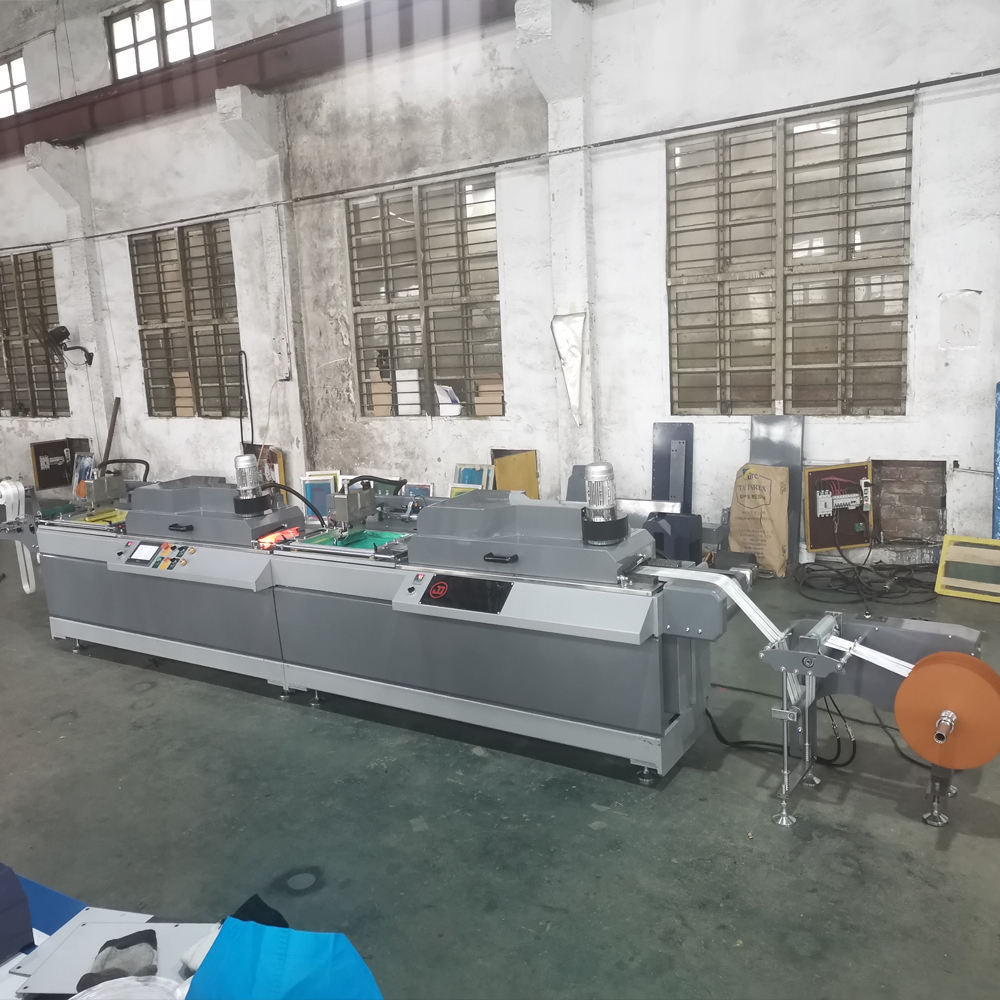 2 Color Full Automatic Screen Printing Machine First Class Full Auto 2 Color Silk Screen Printing Machine