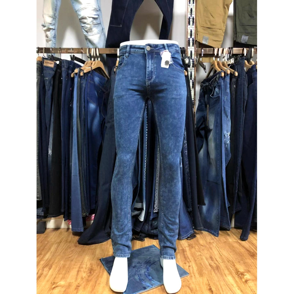 2017 GZY Guangzhou stock lot latest style new pattern mixed turkish jeans