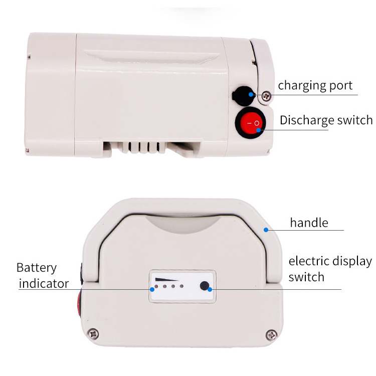 Seatpost Electric Bike Battery Case Magnum24v 36v 7.8ah 11ah Bike A2b Kuo and Taga 2.0 Lithium Battery