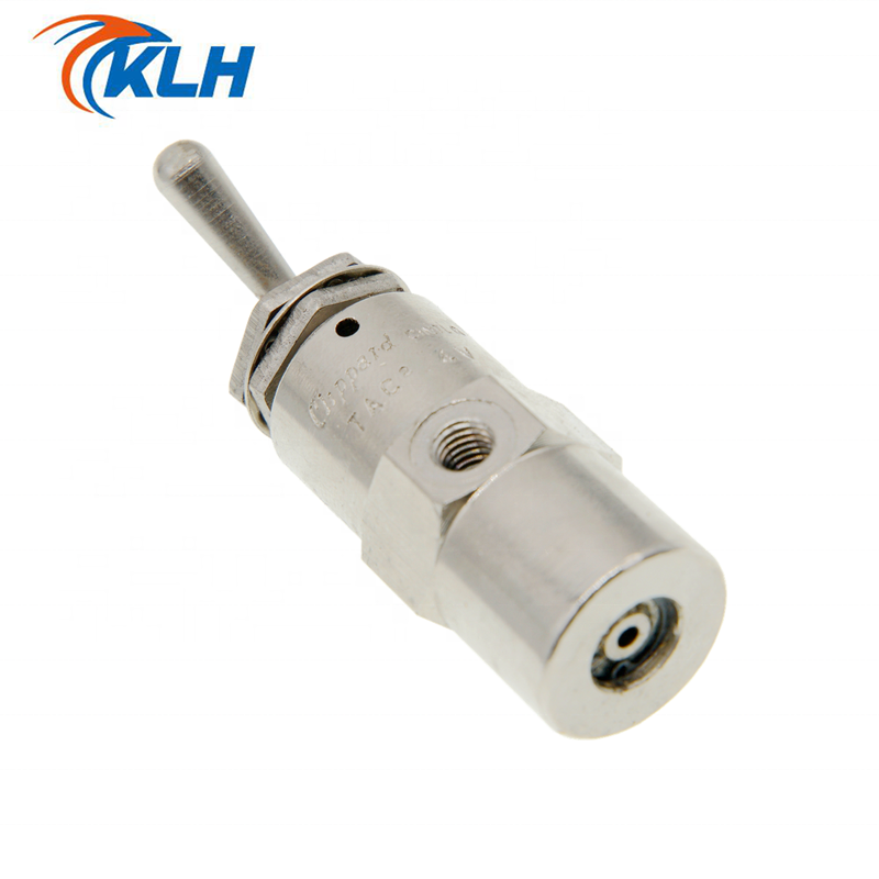 Cylindrical Air Pneumatic Mechanical Valve TAC2-4V Exhaust valve 2 Position 5 Way Self-locking Toggles switch TAC4V