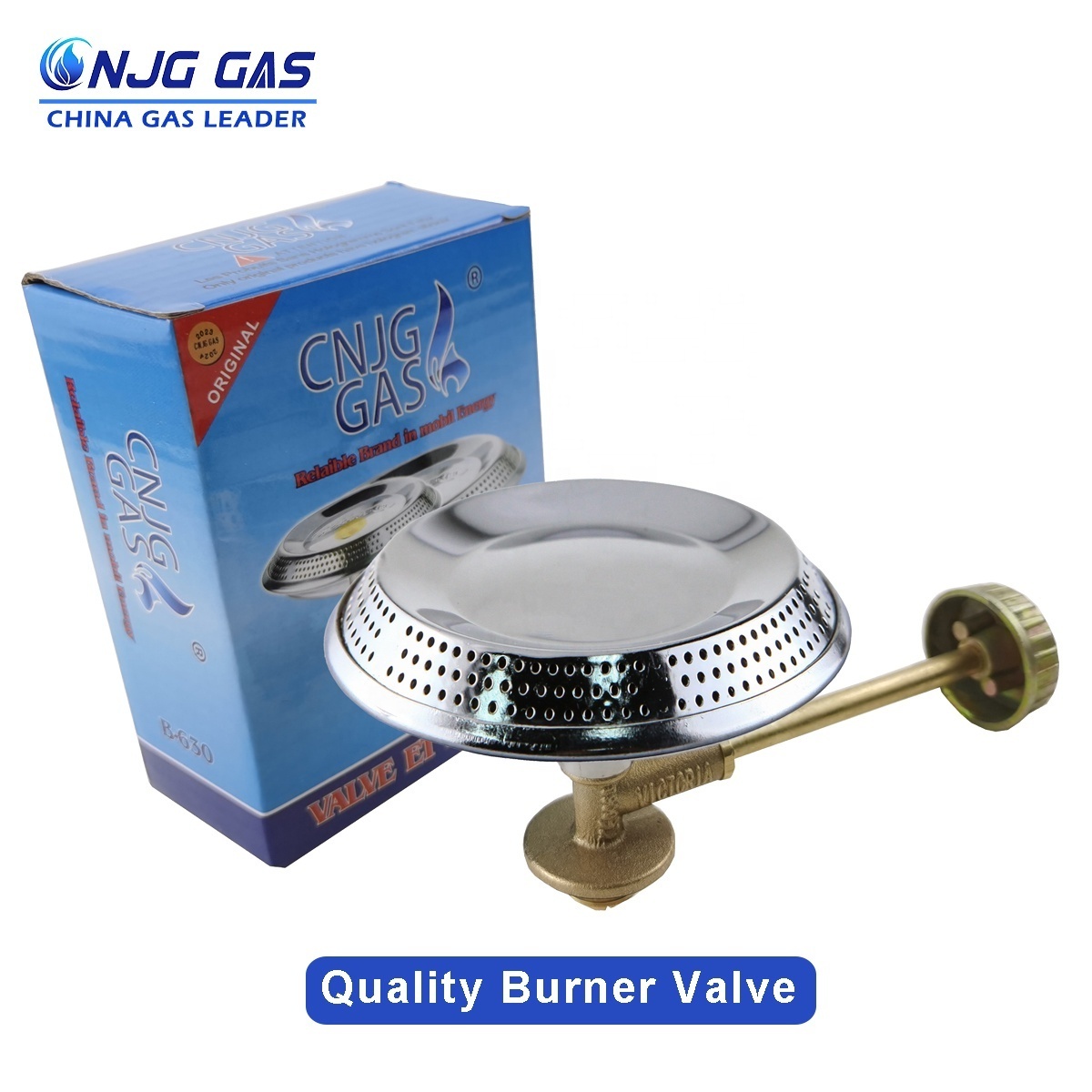 CNJG Africa 6KG Camping LPG Gas Low Pressure Burner Outdoor Stainless Steel Iron Small Burner Gas Cooker with Copper Valve