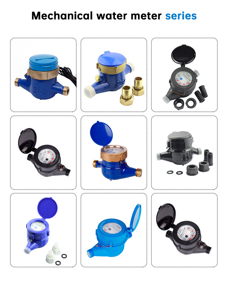 High Quality Sisma Wifi 15MM Mid Spare Parts Oiml Certified Multi Jet Water Meter  Plastic