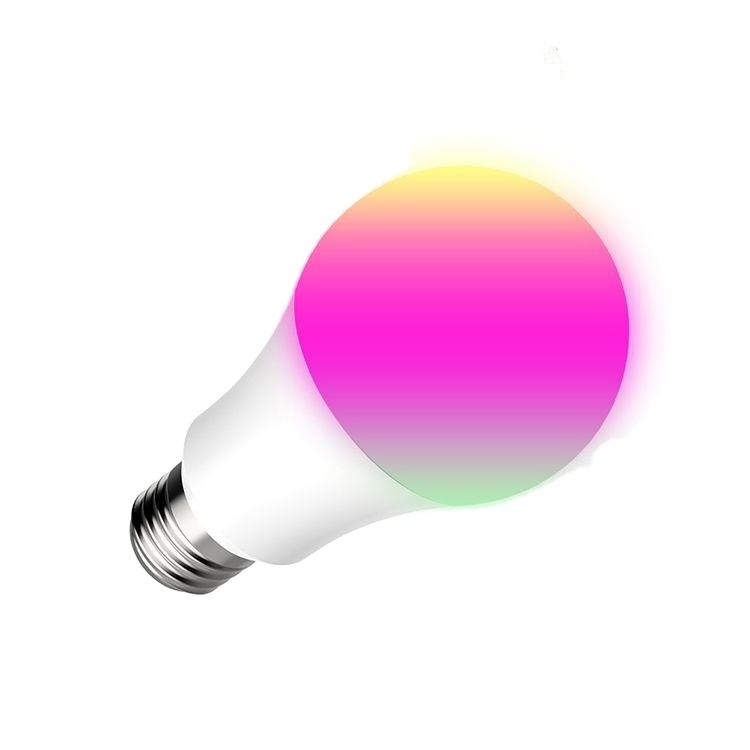 2020 hot selling Tuya Google assistant Alexa 9W wifi rgb e26 e27 dimmable smd lights raw material lamp home led smart bulb