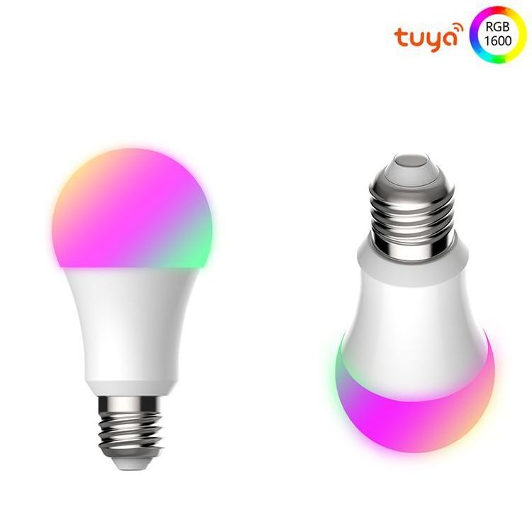 Tuya Excel Digital Smart Life Dimmable Wifi LED Bulb 9W E27 RGBW Light Bulb WiFi Smart Bulb