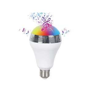 9W Color Changeable Lamp Speaker Light Disco blue&tooth RGB Colorful Smart Blue&tooth Wireless led music light bulb