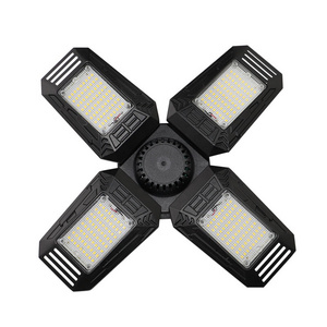 Adjustable Multi-Position Panels Motion Sensor 120W LED Deformable Ceiling Lights Shop Light LED Garage Light