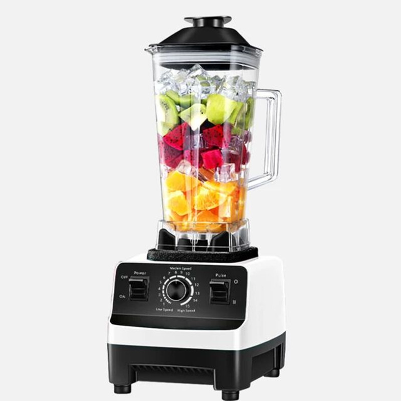 Commercial machine blender mixer grinder high speed electric juice juicer food heavy duty stainless steel Double plate