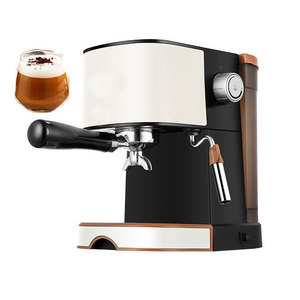 Commercial Household Best Coffee Grinders Maker Cappuccino Espresso Machine Coffee Maker with Grinder Electric Carton Froth Milk