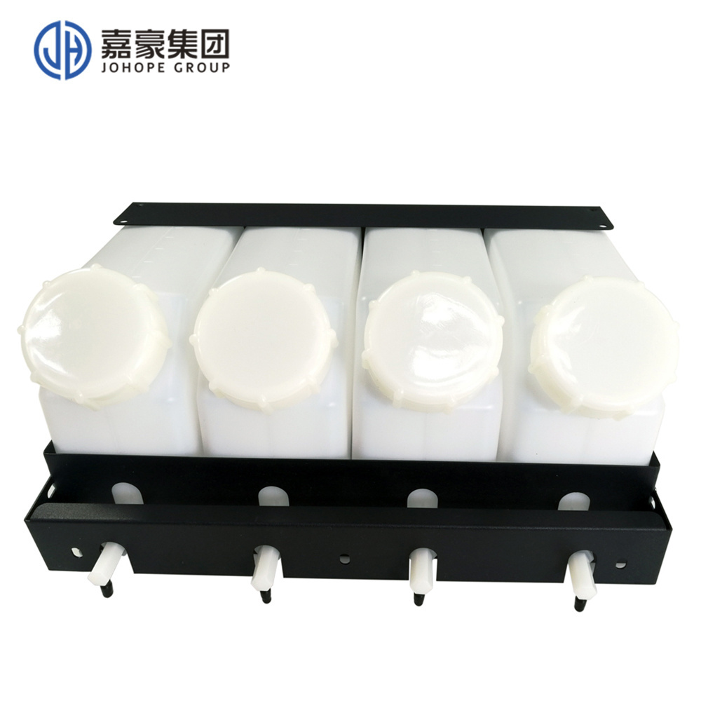 Four large ink cartridges 1.5L UV Ink Tank Inkjet Sub Tank