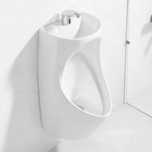 hot sale new design and save water Wall Mounted  sink  basin and urinal  combination urinal