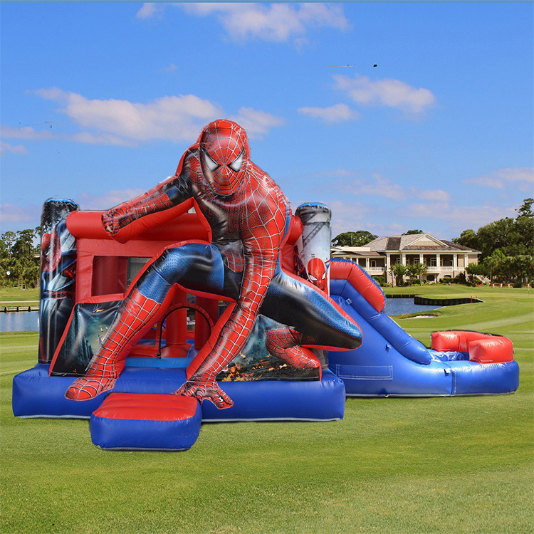 bouncy castle White Commercial Wedding Play Inflatable PVC Castle Inflatable Trampoline Commercial Jumping Castles