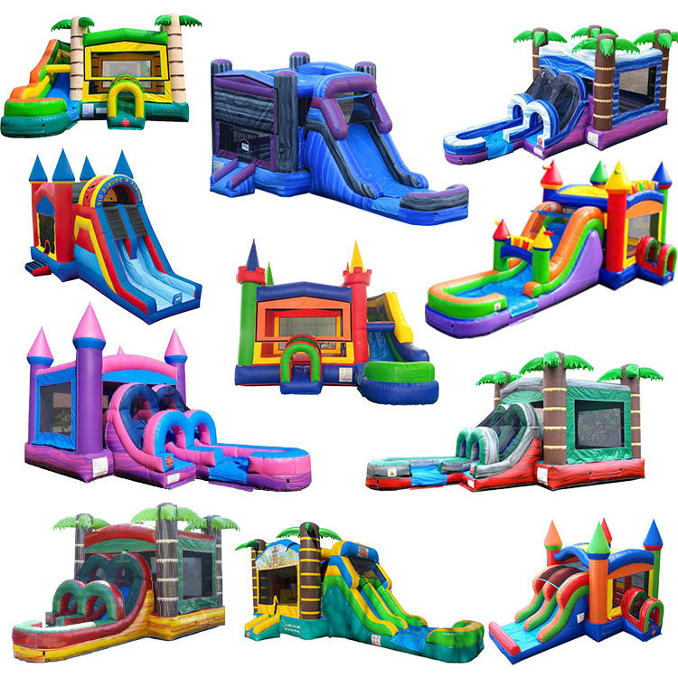 Outdoor Mobile Dragon Big Pool Water Park With Slide Inflatable Water Park Aqua For Sale