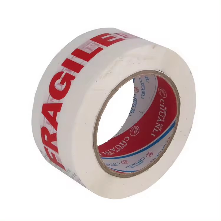 Factory Packing Tape Custom Logo Bopp Clear Adhesive Packing FRAGILE Tape Transparent Packing Tape For Sealing