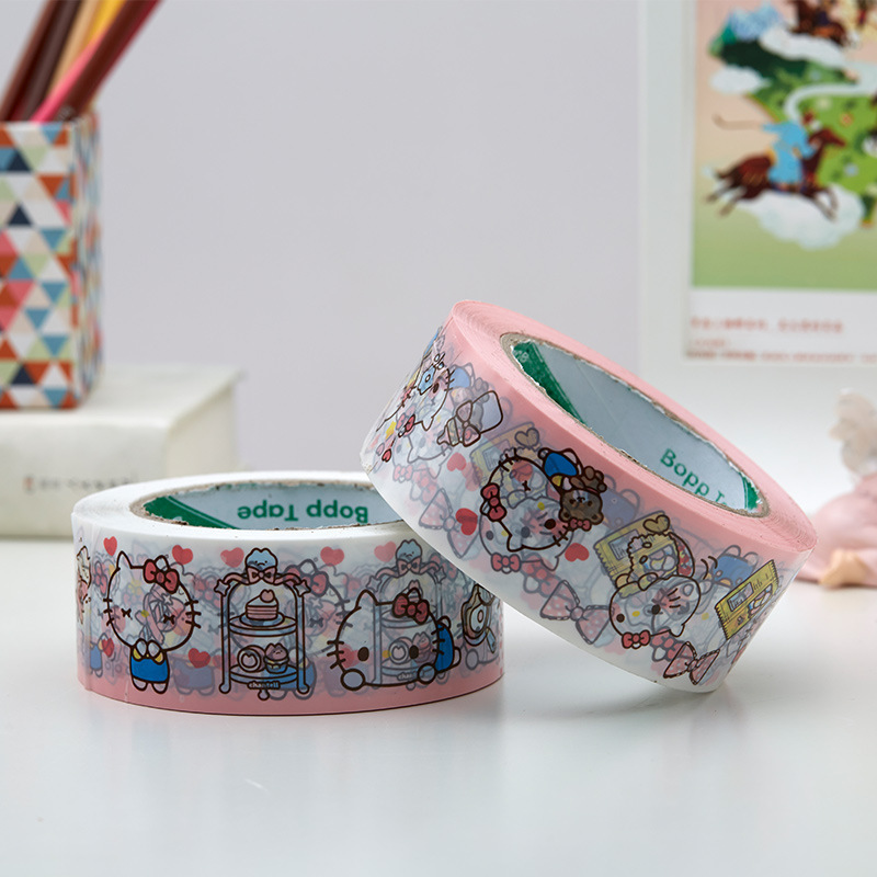 Hot Sales Heavy Duty Cute Cat And Personality Cartoon Sealing Tape for Carton Packaging Printing TAPE