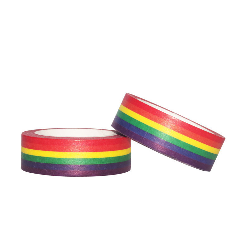 Hot Sale Rainbow Washi Tape Wholesale for DIY Decoration