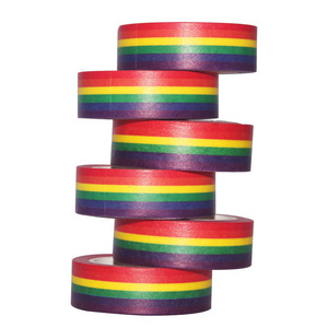 Hot Sale Rainbow Washi Tape Wholesale for DIY Decoration