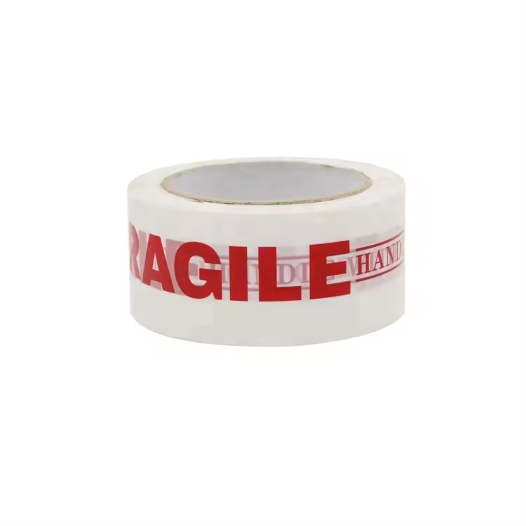 Factory Packing Tape Custom Logo Bopp Clear Adhesive Packing FRAGILE Tape Transparent Packing Tape For Sealing