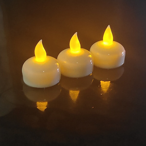 Newish party holiday home decor waterproof tea lights electrical mini floating led candles in water